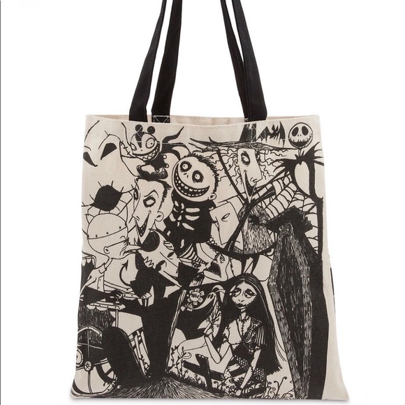 nightmare before christmas tote bag
